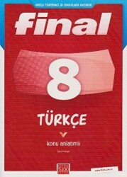 Final Yayınları 8. Sınıf Türkçe Konu Anlatımlı - Final Yayınları