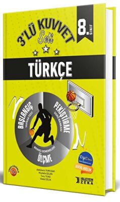 İşleyen Zeka Yayınları 8. Sınıf Türkçe Kuvvet Serisi Branş Denemeleri - 1