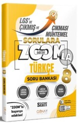 8. Sınıf Türkçe LGS`de Çıkmış ve Çıkması Muhtemel Sorular - Günay Yayınları