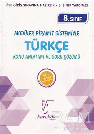 8. Sınıf Modüler Piramit Sistemiyle Türkçe Konu Anlatımı ve Soru Çözümü