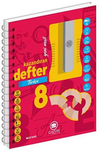 Çanta Yayınları 8. Sınıf Türkçe Okula Yardımcı Kazandıran Defter