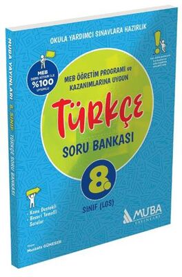 Muba Yayınları 8. Sınıf Türkçe Soru Bankası - 1