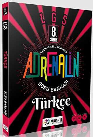 Adrenalin Yayınları 8. Sınıf Türkçe Soru Bankası