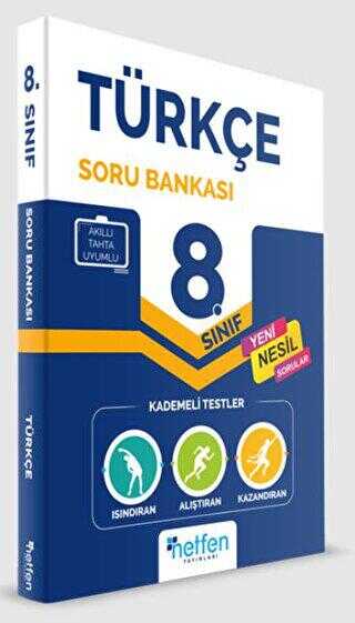 Netfen Yayınları 8. Sınıf Türkçe Soru Bankası