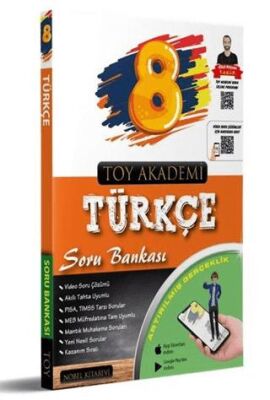 Nobel Kitabevi Toy Akademi Yayınları 8. Sınıf Türkçe Soru Bankası - 1