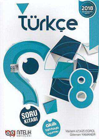 Nitelik Yayınları - Bayilik 8. Sınıf Türkçe Soru Kitabı