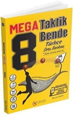 Cevap Yayınları 8. Sınıf Türkçe Taktik Bende Mega Soru - 1