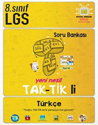 Tonguç Akademi 8. Sınıf Türkçe Taktikli Soru Bankası - 1