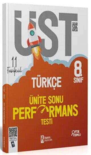 İSEM Yayıncılık 8. Sınıf Türkçe ÜST Ünite Sonu Performans Testi 11 Fasikül