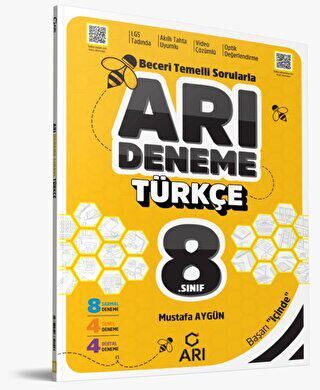 Arı Yayıncılık 8. Sınıf Türkçe Var Deneme - 1