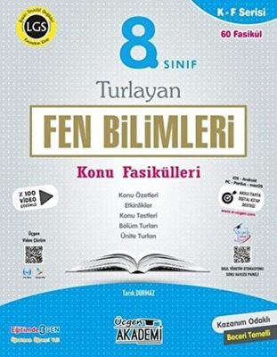 Üçgen Yayıncılık 8. Sınıf Turlayan Fen Bilimleri Konu Fasikülleri - 1