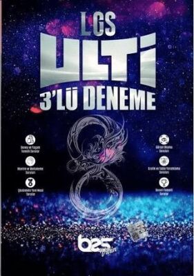 Bes Yayınları 8. Sınıf LGS Tüm Dersler Ulti 3 lü Deneme - 1