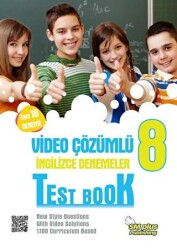 SM Plus Publishing 8. Sınıf Video Çözümlü İngilizce Denemeler Test Book - SM Plus Publishing
