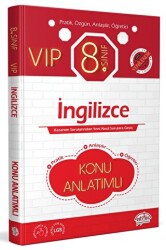 Editör Yayınevi 8. Sınıf VIP İngilizce Konu Anlatımlı - Editör Yayınevi