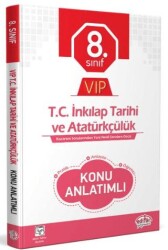 8. Sınıf VIP T.C. İnkılap Tarihi ve Atatürkçülük Konu Anlatımı - Editör Yayınevi