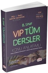 Editör Yayınevi 8. Sınıf VIP Tüm Dersler Konu Anlatımlı - Editör Yayınevi