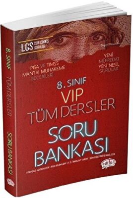 Editör Yayınevi 8. Sınıf VIP Tüm Dersler Soru Bankası - 1