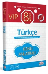 8. Sınıf VIP Türkçe Konu Anlatımı - Editör Yayınevi
