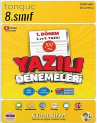 Tonguç Akademi 8. Sınıf Yazılı Denemeleri 1. Dönem 1 ve 2. Yazılı - Tonguç Akademi