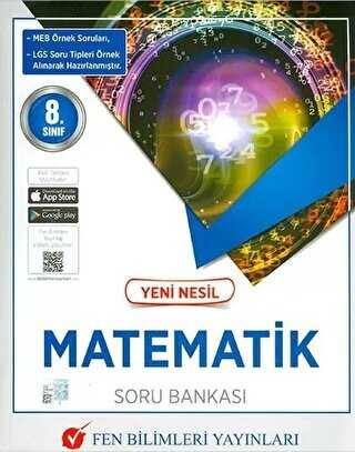 Fen Bilimleri Yayınları 8. Sınıf Yeni Nesil Matematik Soru Bankası