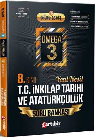 Artı Bir Yayınları 8. Sınıf Yeni Nesil Omega T.C İnkilap Tarihi Ve Atatürkçülük Soru Bankası