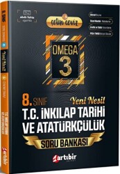 Artı Bir Yayınları 8. Sınıf Yeni Nesil Omega T.C İnkilap Tarihi Ve Atatürkçülük Soru Bankası - Artı Bir Yayınları