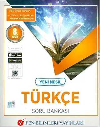 Fen Bilimleri Yayınları 8. Sınıf Yeni Nesil Türkçe Soru Bankası