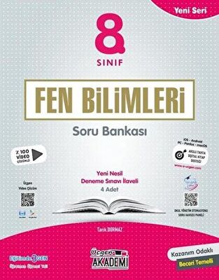 Üçgen Yayıncılık 8. Sınıf Yeni Seri Fen Bilimleri Soru Bankası - 1