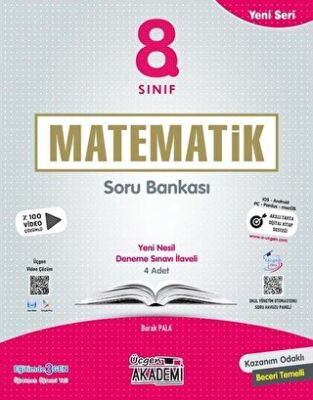 Üçgen Yayıncılık 8. Sınıf Yeni Seri Matematik Soru Bankası - 1