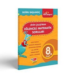 Dikkat Atölyesi Yayınları 8. Sınıf Zihin Çalıştıran Eğlenceli Kanguru Matematik Soruları - Dikkat Atölyesi Yayınları