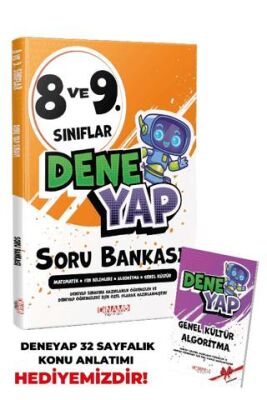 8 ve 9. Sınıflar Dene Yap Soru Bankası - 1