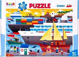 80 Parça Yer Puzzle – Liman