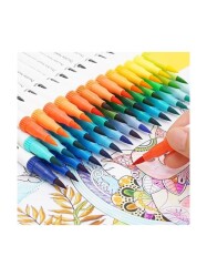 80 Renk Çift Uçlu Keçeli Kalem - 2