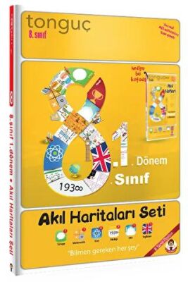 Tonguç Akademi 8.1 Akıl Haritaları Seti - 1