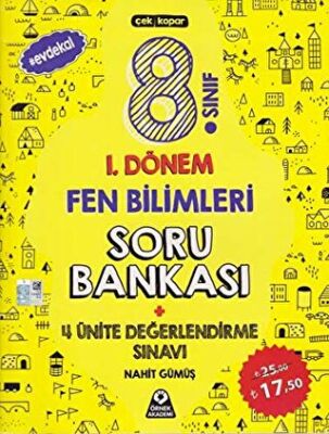 Örnek Akademi 8. Sınıf 1. Dönem Fen Bilimleri Soru Bankası 4 Ünite Değerlendirme Sınavı - 2