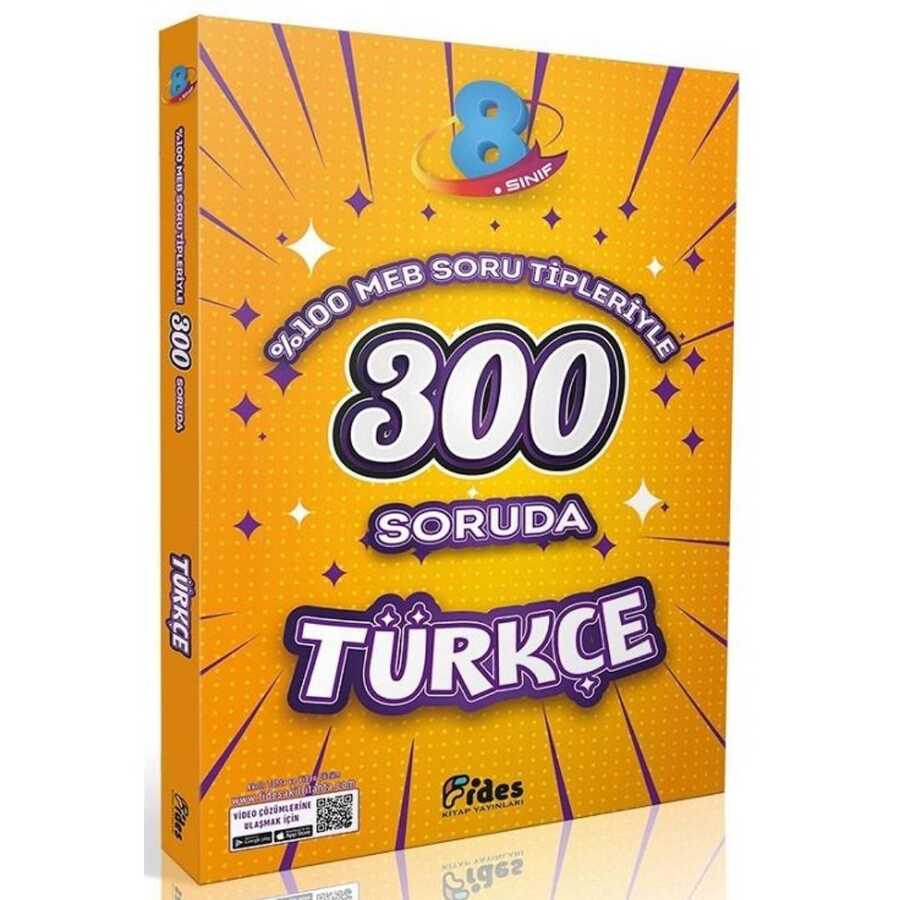 8.Sınıf 300 Soruda Türkçe Soru Bankası Fides Yayınları