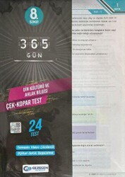 8. Sınıf 365 Gün Din Kültürü ve Ahlak Bilgisi Yaprak Test - Gezegen Yayıncılık