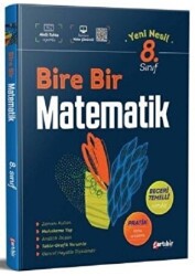 8. Sınıf Bire Bir Matematik Pratik Konu Beceri Temelli Sorular - Artı Bir Yayınları