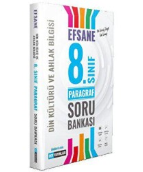 DDY Yayınları 8. Sınıf Efsane Din Kültürü ve Ahlak Bilgisi Paragraf Soru Bankası - DDY Yayınları