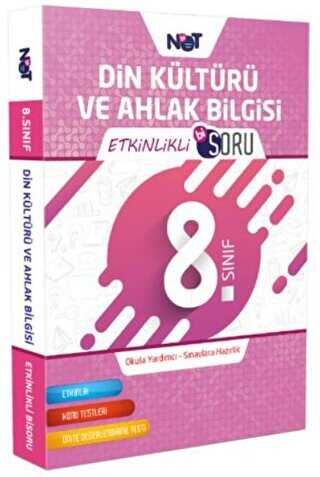 Bi Not Yayınları 8. Sınıf Din Kültürü ve Ahlak Bilgisi Etkinlikli BiSoru Binot Yayınları