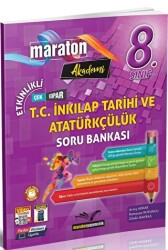 8. Sınıf Etkinlikli T.C. İnkılap ve Atatürkçülük Soru Bankası Maraton Yayınları - Maraton Yayıncılık