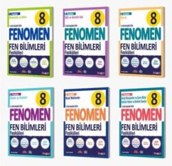 8.Sınıf Fen Bilimleri Fasikül Seti 6 Fasikül - Fenomen Yayınları
