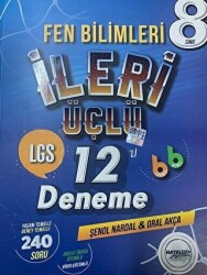 8. Sınıf Fen Bilimleri İleri Üçlü 12`li Deneme - Hayalimo Yayınları