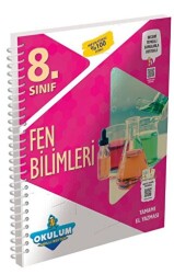 Murat Yayınları 8. Sınıf Fen Bilimleri Okulum Akıllı Defter - Murat Yayınları