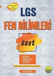 Pano Yayınevi 8. Sınıf LGS Fen Bilimleri Özet - Pano Yayınevi