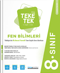 8. Sınıf Fen Bilimleri Pruva Teke Tek - Pruva Akademi