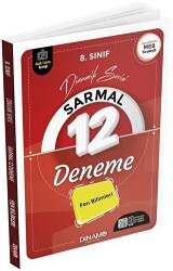 8. Sınıf Fen Bilimleri Sarmal 12 Deneme - Dinamo Yayınları