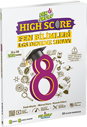 Fen Okulu Yayınları 8. Sınıf High Score Fen Bilimleri LGS Deneme Sınavı - Fen Okulu Yayınları