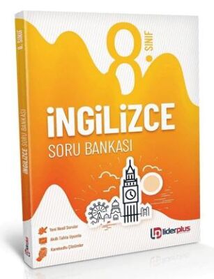 8. Sınıf İngilizce Soru Bankası kapağı