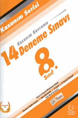 Palme 8. Sınıf Kazanım Tüm Dersler 14 Deneme Sınavı - 1
